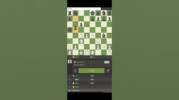 My immortal chess game + brilliant move #chess #shorts
