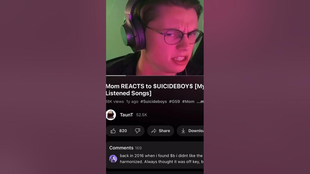 Mom’s are not always right #suicideboys #reaction #g59 #music #viral #shorts