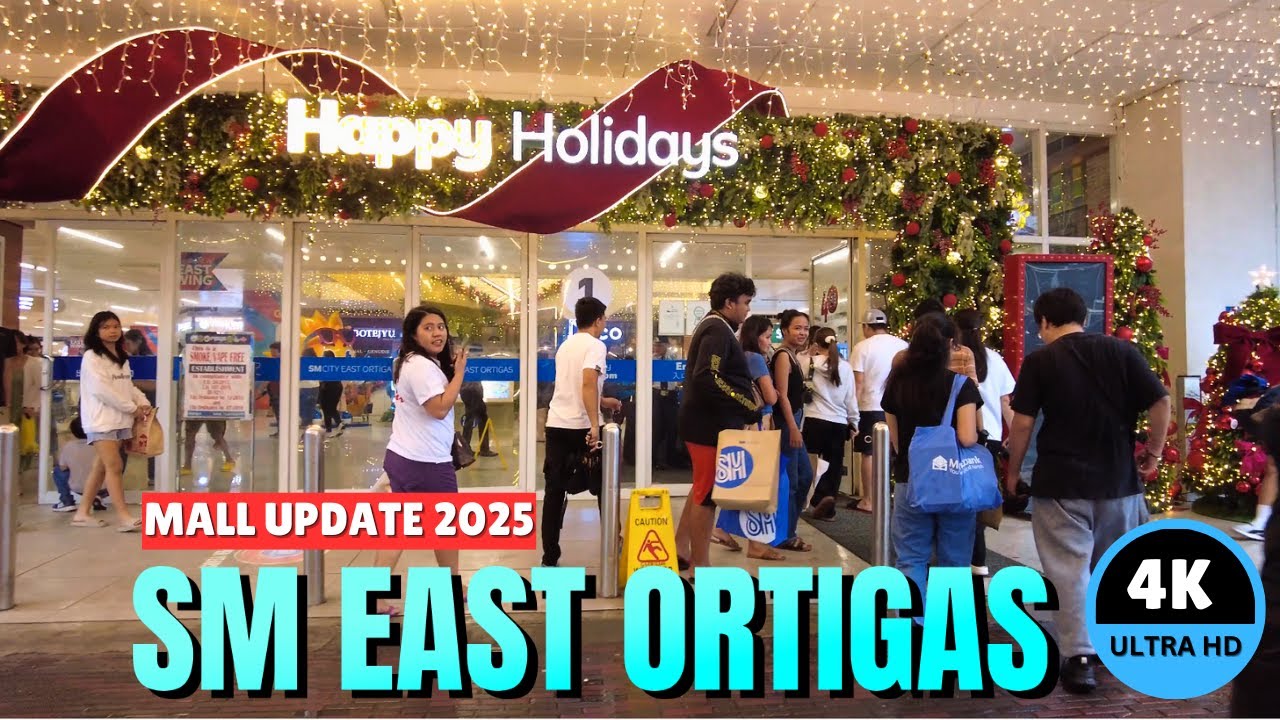 [4K] SM CITY EAST ORTIGAS BER MONTH TOUR 2025