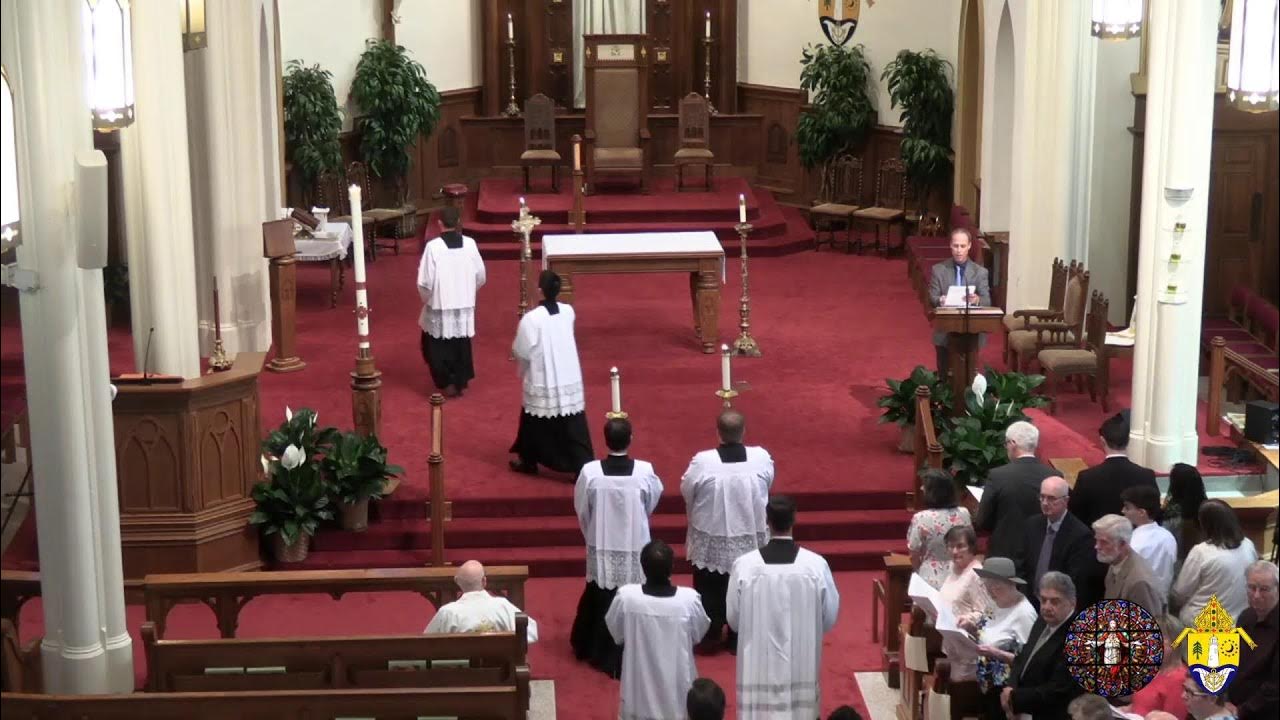5/7/22The ordination to the transitional diaconate of Adam Frey LIVE from Nativity BVM, Biloxi