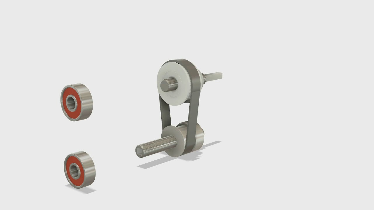 Rev counter reduction gearbox V4 YouTube