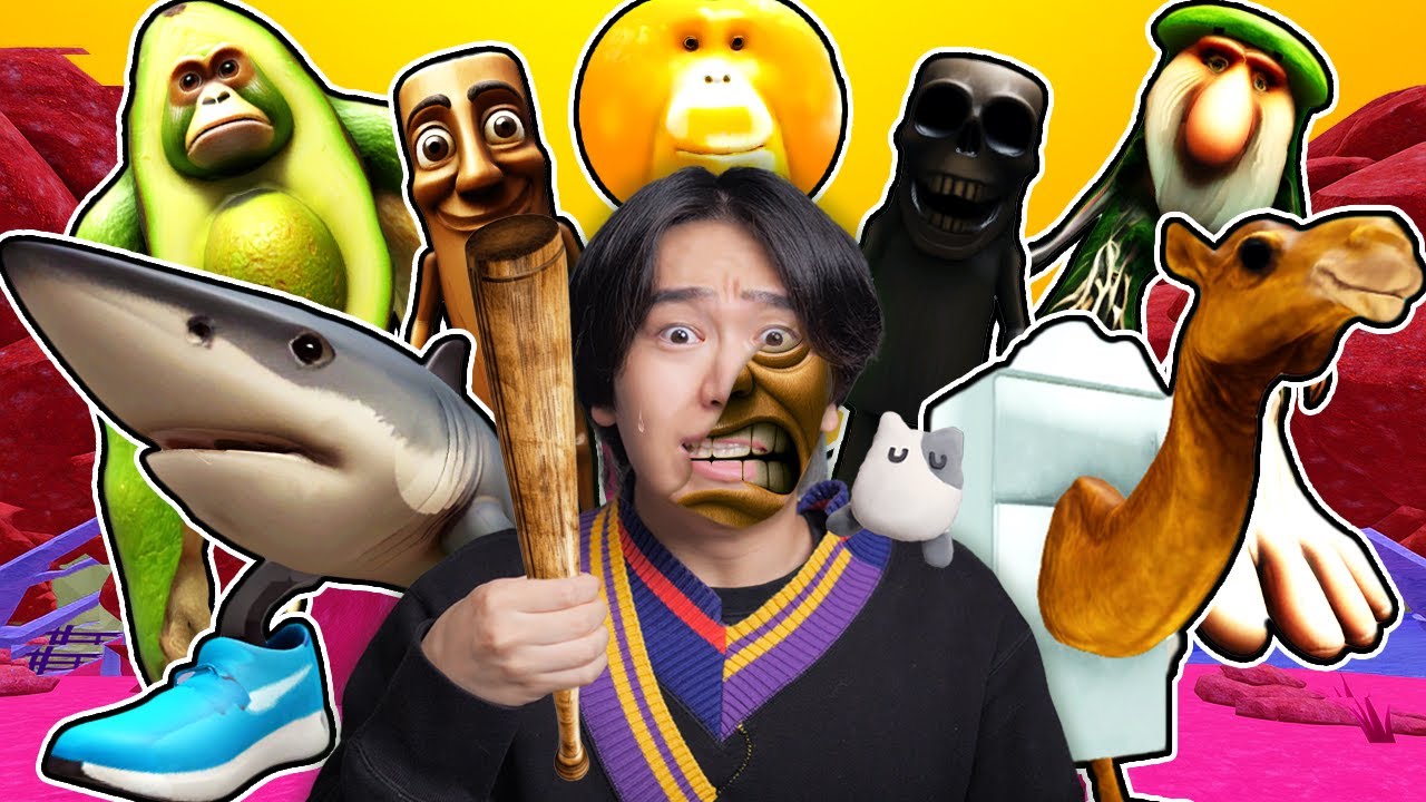大量の『AIの化け物』を見つけて変身できる世界がヤバすぎた..ロブロックス【ROBLOX】