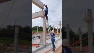beam installation beam installation