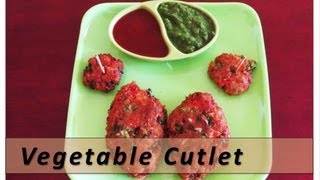 Veg Cutlet Vegetable Cutlets With English Subtitles