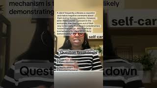 🚨 LMSW / LCSW Exam Prep Practice Question Breakdown (Defense Mechanisms)  