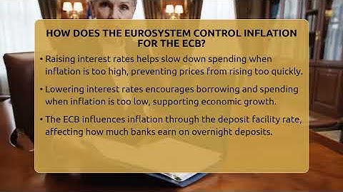 How Does The Eurosystem Control Inflation For The ECB? - Inflation Insight Channel