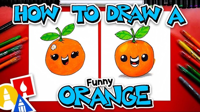 ❤️💛💙 Learn how to draw a funny summer - Art for Kids Hub