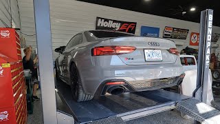 Bull-X Resonator Delete on 2021 Audi RS5