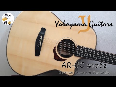 Yokoyama Guitars AR-GC #1062 / German Spruce & Camatillo - YouTube