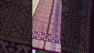 Soft banarasi chiniyyon silk saree #shopping #trending #ytshorts #ytshorts screenshot 3