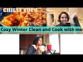 Cozy Cook and Clean on a Snowy Day/Relaxing Video