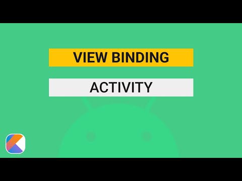 ViewBinding para Activity en Andorid Studio usando Kotlin - YouTube