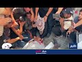 تقرير | 3 شهداء ومصابون في قصف إسرائيلي على مخيم البريج وسط قطاع غزة.