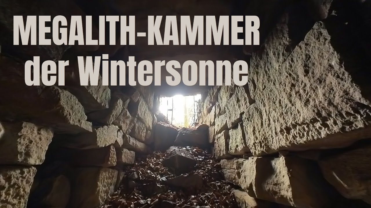 MEGALITH-KAMMER der Wintersonne: !Ein magischer Moment!