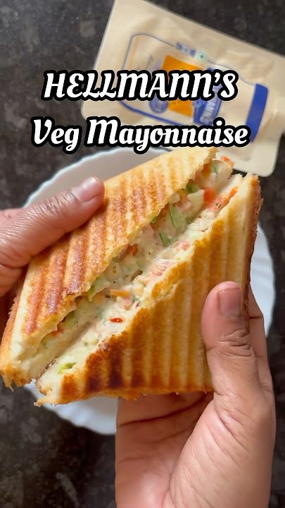 HELLMANN’S Veg Mayonnaise #shorts #shortsfeed #vegmayosandwich