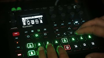 First day with Elektron Syntakt