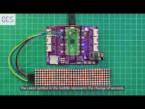 Internet clock using Maker Pipico and circuitPython