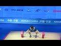 201904舉重AWF 寧波 67KG 黃品勳 3 130KG