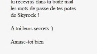 Hack tes copains de Skyrock