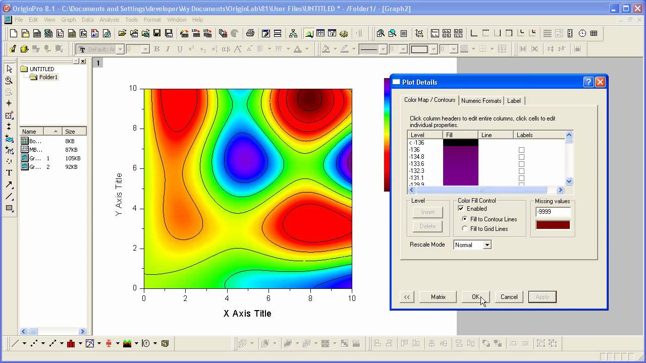 Excel Surface Chart Color Gradient