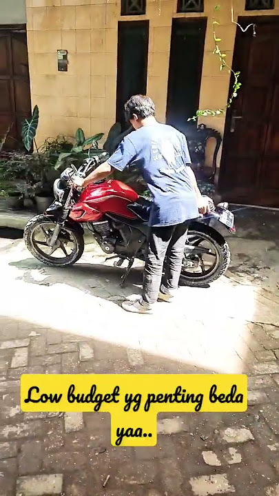 cb150 verza low budget custom tipis tipis yaa...