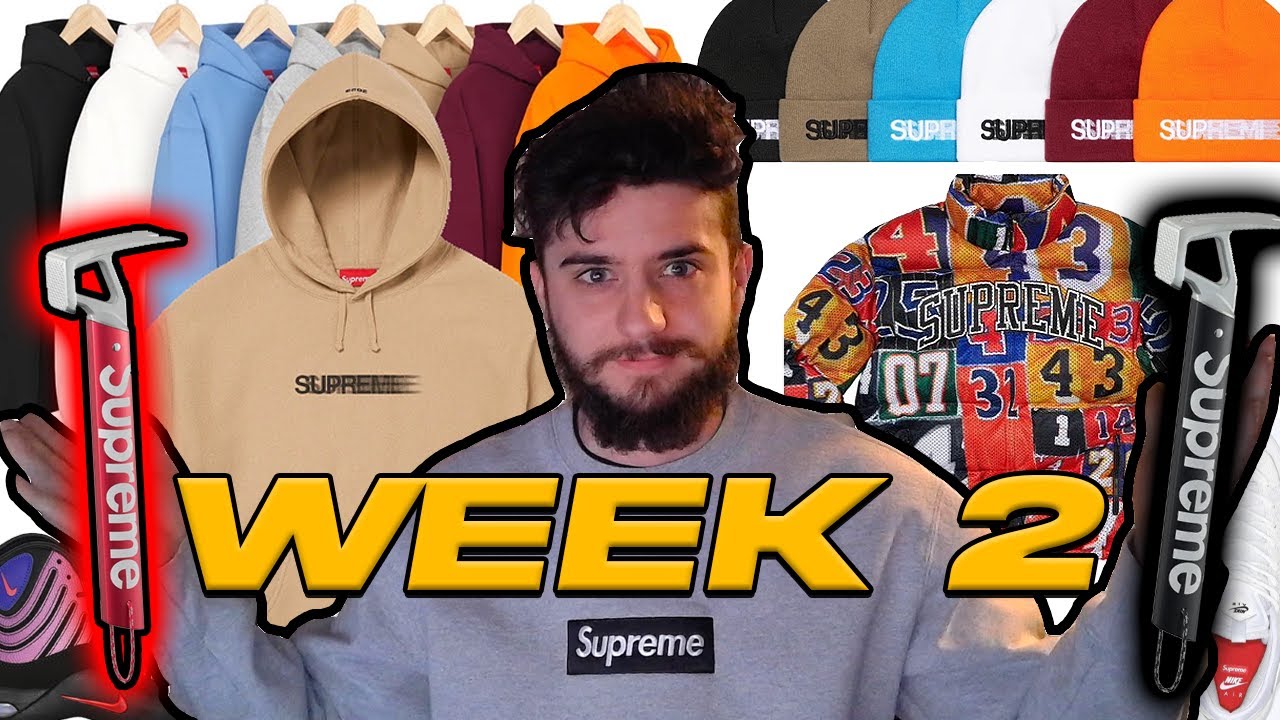 [SS23] Supreme Week 2 Droplist Motion Logos SupremeDroplist YouTube