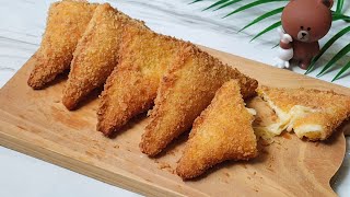 super crispy cheese potato sandwich breakfast recipe by Nelly Xie 183 views 1 year ago 5 minutes, 25 seconds