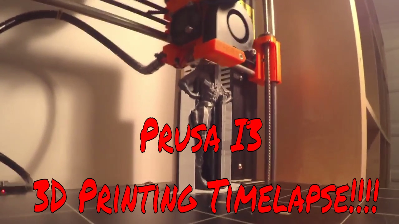 ORIGINAL PRUSA I3 3D PRINTING TIMELAPSE!!! - YouTube