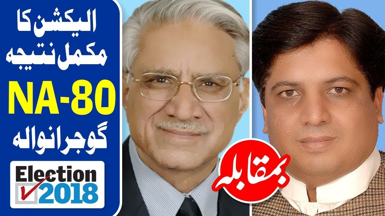 NA 80 Gujranwala Election Results 2018 | Pakistan Election 2018
