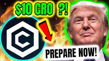 CRYPTO.COM CRO COIN 🔥 LONG-TERM $10 PRICE PREDICTION ?!🤯 (BREAKING CRO NEWS!)