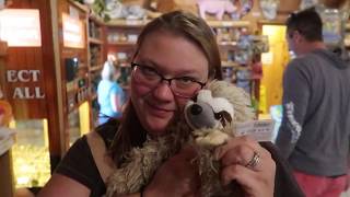 Having fun feeding the animals at Living Treasures Wild Animal Park - part 2 (9-9-19)