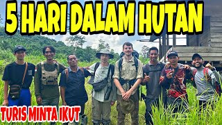 5 FULL DAYS HUNTING IN THE FOREST || TOURISTS AMAZED TO SEE WILDLIFE || SEARCHING FOR WILDLIFE…