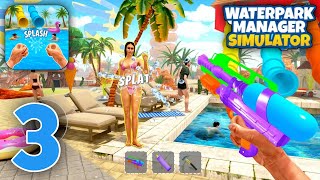 Waterpark Manager Simulator - New Update Gameplay Walkthrough Part 3 (iOS, Android) screenshot 5