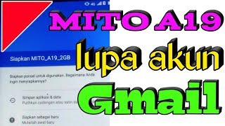 MENGATASI MITO A19 LUPA AKUN