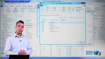 How to use Information Templates on items - in Microsoft Dynamics NAV