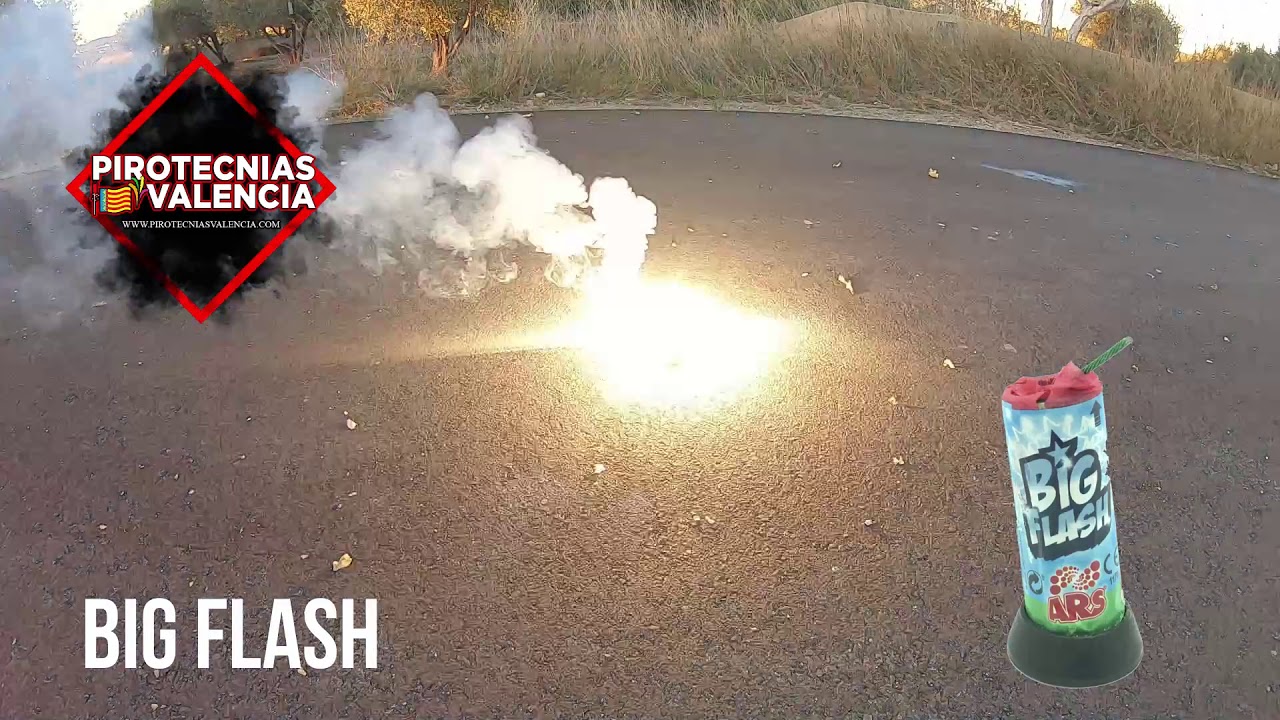 BIG FLASH - PIROTECNIAS VALENCIA