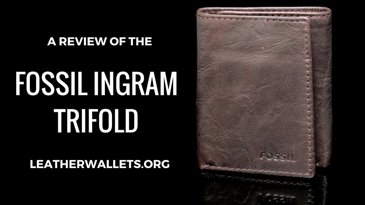 Avoid the Fossil Ingram Trifold Wallet - Here is why - YouTube