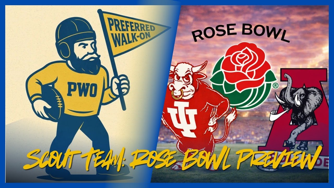 Scout Team: Rose Bowl Preview - Alabama vs Indiana | The Biggest Game in Hoosier History