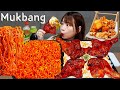 🍗자메이카치킨에 콘치즈불닭조합?!😎자메이카치킨,불닭볶음면,콘치즈,아그와밤 jameica chicken  MUKBANG ASMR EATINGSHOW REALSOUND 요리 먹방