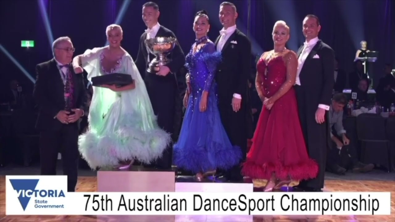 Jared Parnell and Ashley Payet. Australian Professional Ballroom and New Vogue Champions 