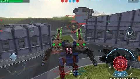 War robots test server: WR 3.7.0 (405)  New robots and weapon. Random play