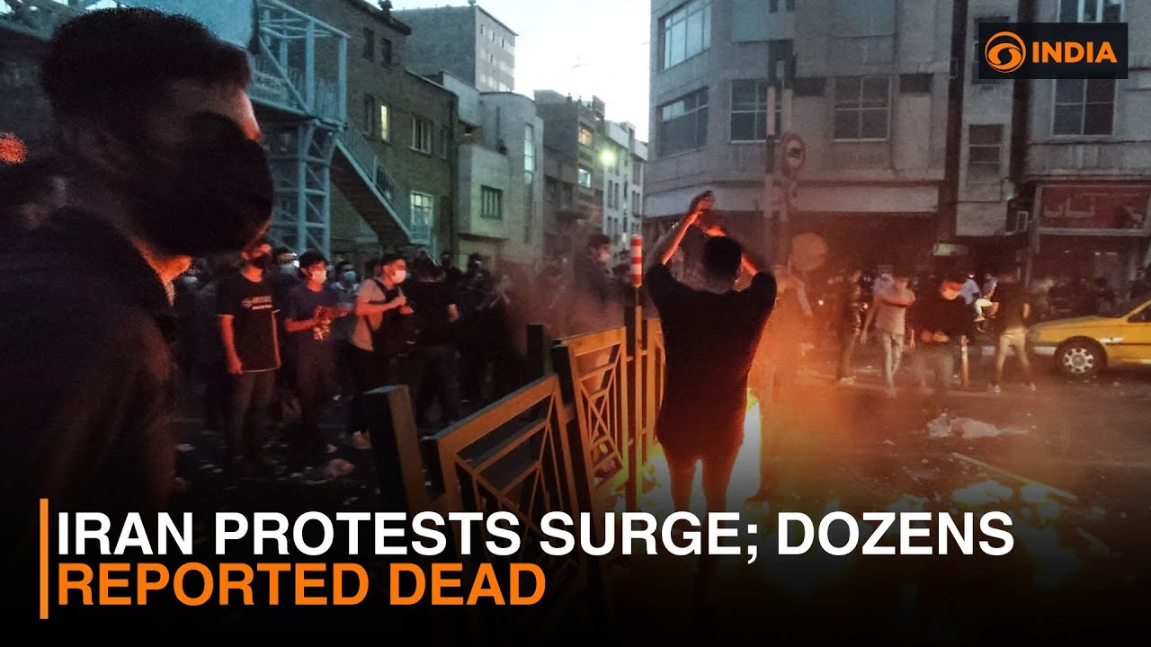 Iran protests surge; dozens reported dead