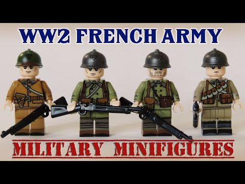 French Legion Army Minifigure French Legionnaire Lego & Custom French Soldier 