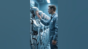 AI Robot Factory! 🤖❤️ #robots # #robot