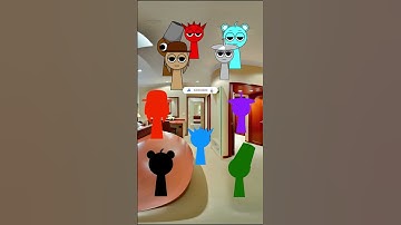 Construction Challenge Incredibox Sprunki Complete the puzzle correctly   Playing with shadows  Sky,