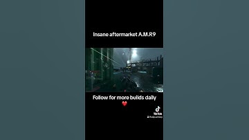 Insane aftermarket AMR9. #callofduty #cod #mw3 #warzone #viral #weapons #gaming