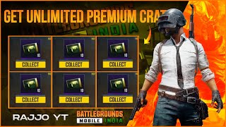 HOW to get free premium Crate Coupons in BGMI  New Trick to get free premium crate Coupons in BGMI