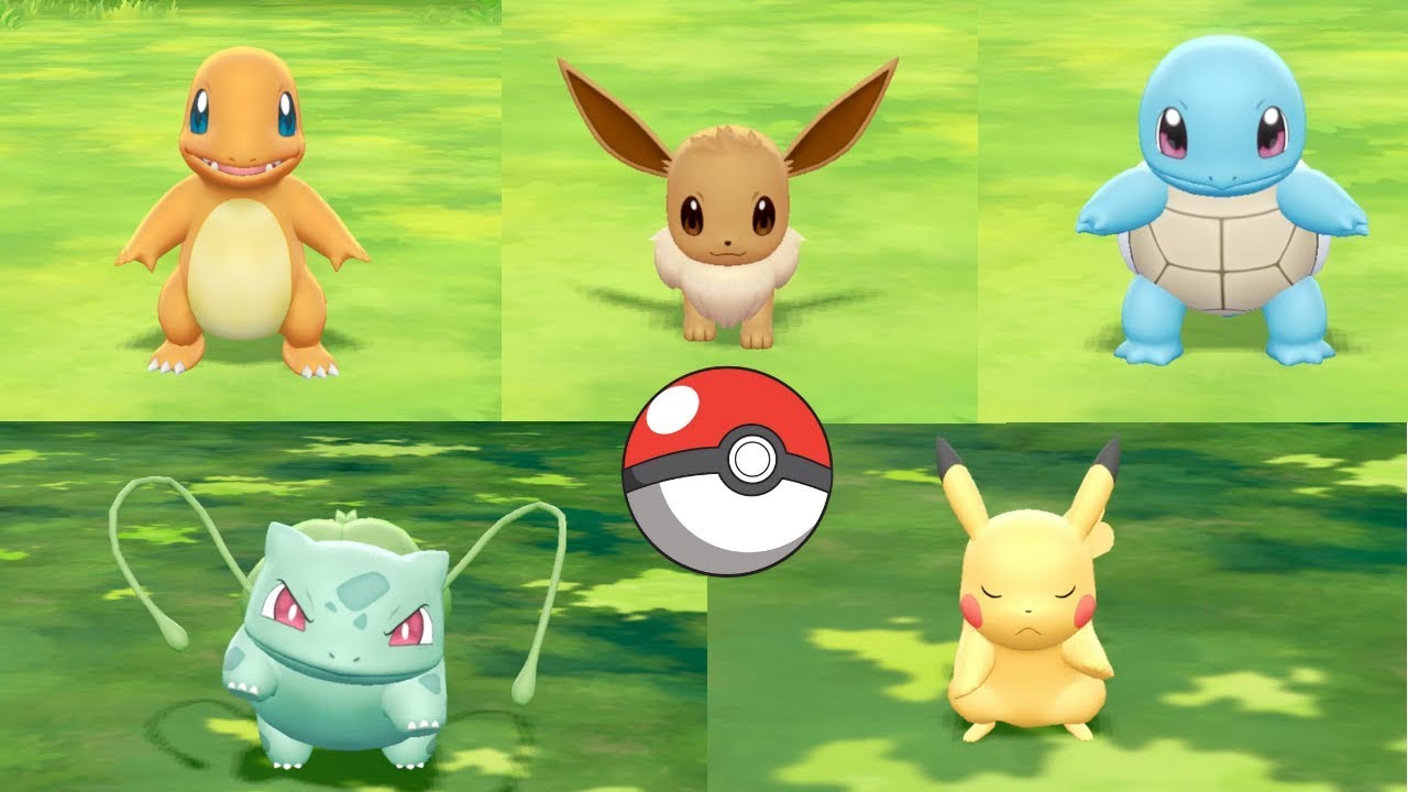 Pokémon Let's Go starter locations - how to get Bulbasaur, Charmander and  Squirtle early in Let's Go