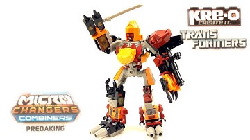 Transformers Kre-o Kreon Micro Changers Combiners Predaking