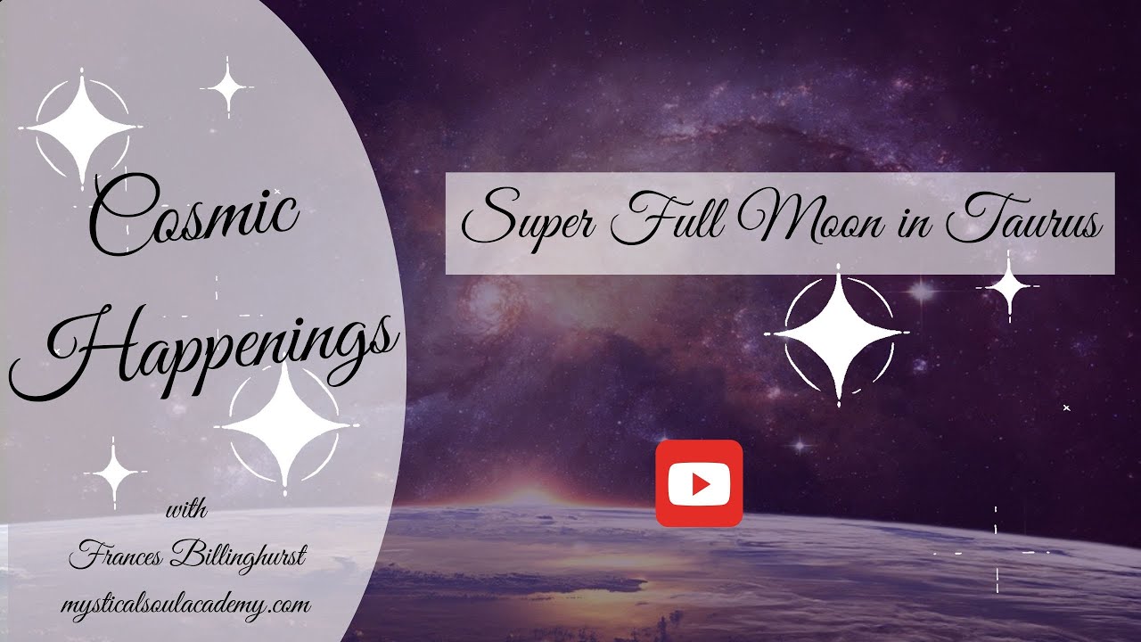 Full Moon in Taurus (November) - YouTube